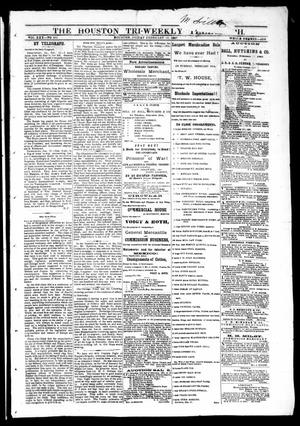 Primary view of object titled 'The Houston Tri-Weekly Telegraph (Houston, Tex.), Vol. 30, No. 211, Ed. 1 Friday, February 17, 1865'.