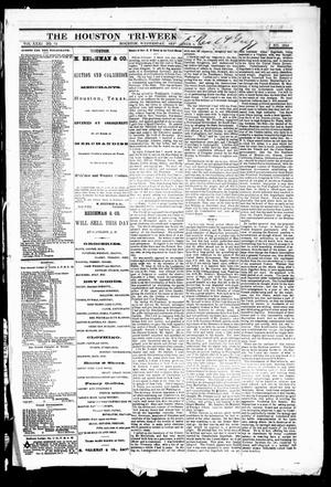 Primary view of object titled 'The Houston Tri-Weekly Telegraph (Houston, Tex.), Vol. 31, No. 78, Ed. 1 Wednesday, September 6, 1865'.