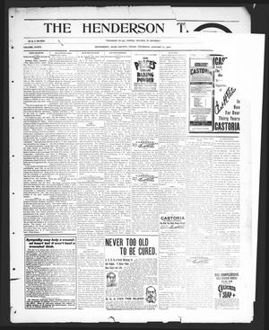 Primary view of object titled 'The Henderson Times.  (Henderson, Tex.), Vol. 41, No. [2], Ed. 1 Thursday, January 11, 1900'.