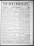 Thumbnail image of item number 1 in: 'The Home Advocate. (Jefferson, Tex.), Vol. 1, No. 13, Ed. 1 Friday, April 16, 1869'.