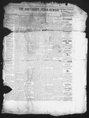 Primary view of object titled 'The South East Texan-Newsboy, Ed. 1 Friday, October 6, 1882'.
