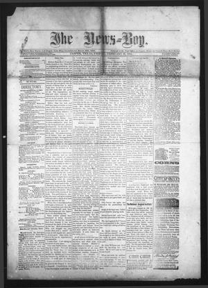 Primary view of object titled 'The News=Boy (Jasper, Tex.), Ed. 1 Friday, February 27, 1885'.