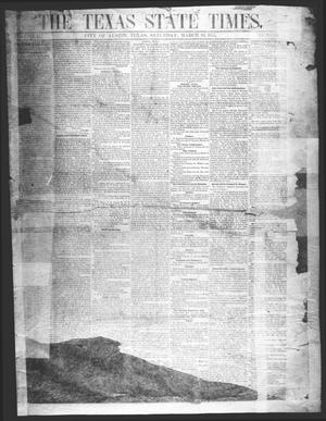 Primary view of object titled 'The Texas State Times (Austin, Tex.), Vol. 2, No. 14, Ed. 1 Saturday, March 10, 1855'.