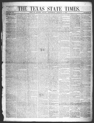 Primary view of object titled 'The Texas State Times (Austin, Tex.), Vol. 3, No. 35, Ed. 1 Saturday, August 9, 1856'.