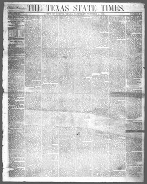 Primary view of object titled 'The Texas State Times (Austin, Tex.), Vol. 3, No. 43, Ed. 1 Saturday, October 4, 1856'.