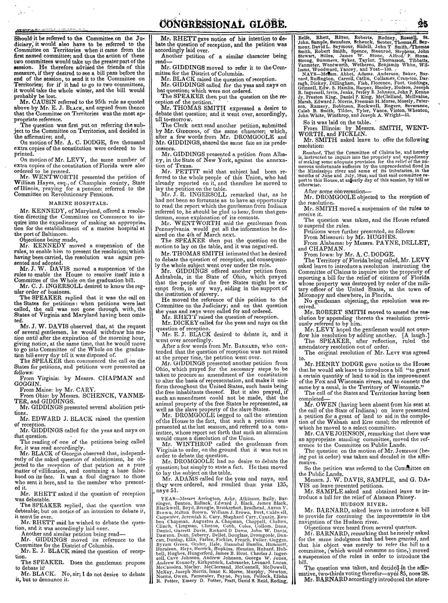 The Congressional Globe, Volume 14: Twenty-Eighth Congress, Second Session
                                                
                                                    25
                                                