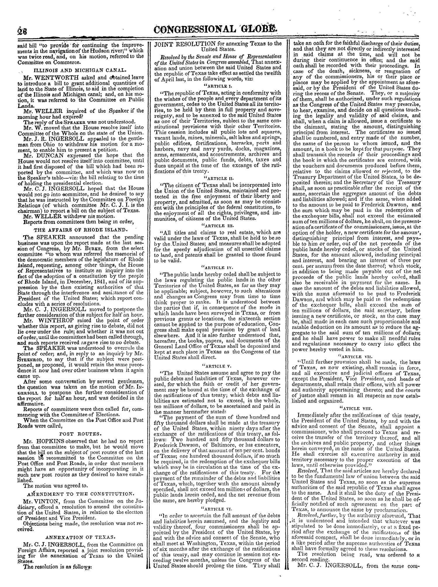 The Congressional Globe, Volume 14: Twenty-Eighth Congress, Second Session
                                                
                                                    26
                                                
