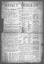 Primary view of Weekly Telegraph (Houston, Tex.), Vol. 36, No. 37, Ed. 1 Thursday, December 22, 1870