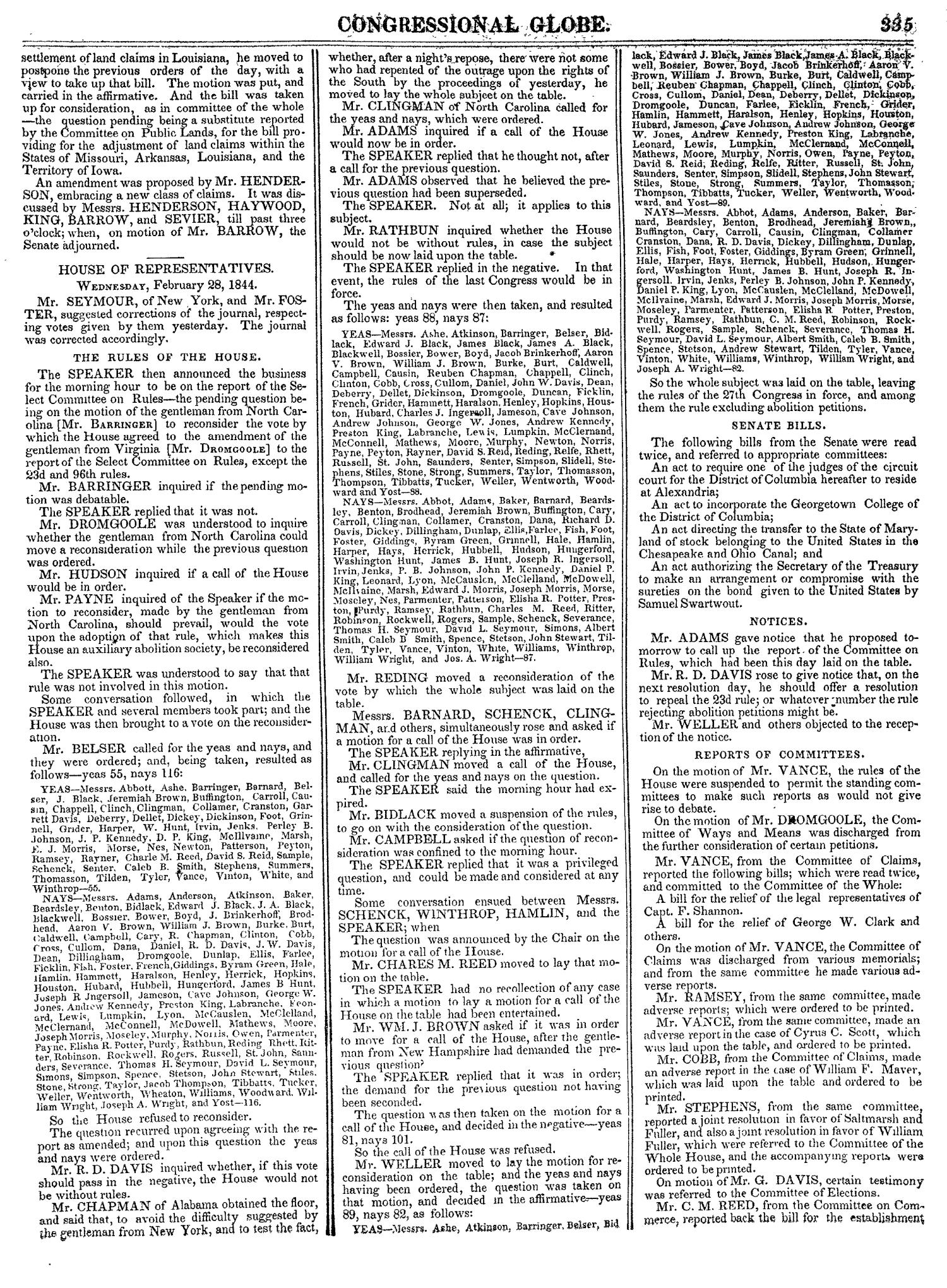The Congressional Globe, Volume 13, Part 1: Twenty-Eighth Congress, First Session
                                                
                                                    335
                                                