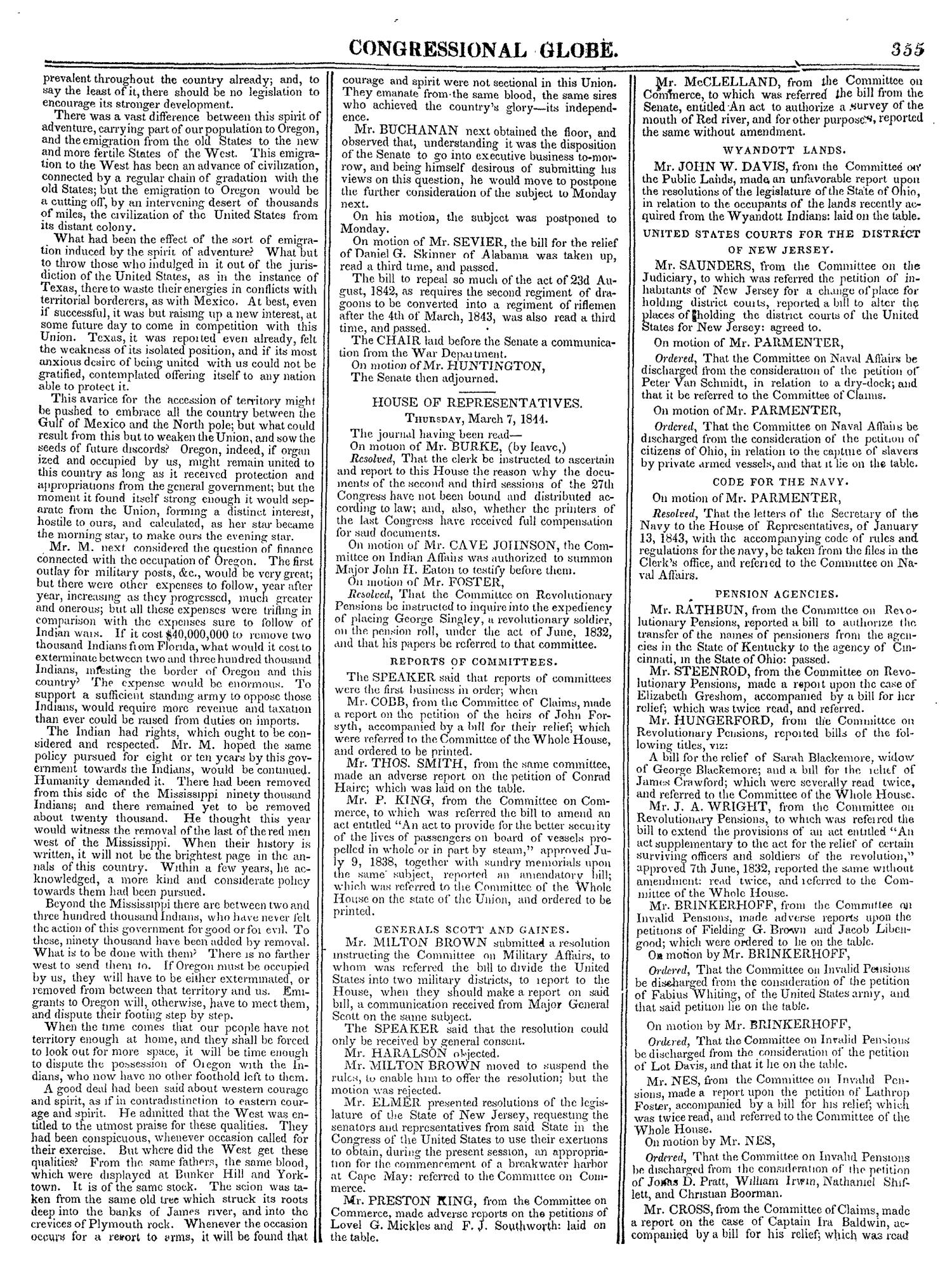 The Congressional Globe, Volume 13, Part 1: Twenty-Eighth Congress, First Session
                                                
                                                    355
                                                