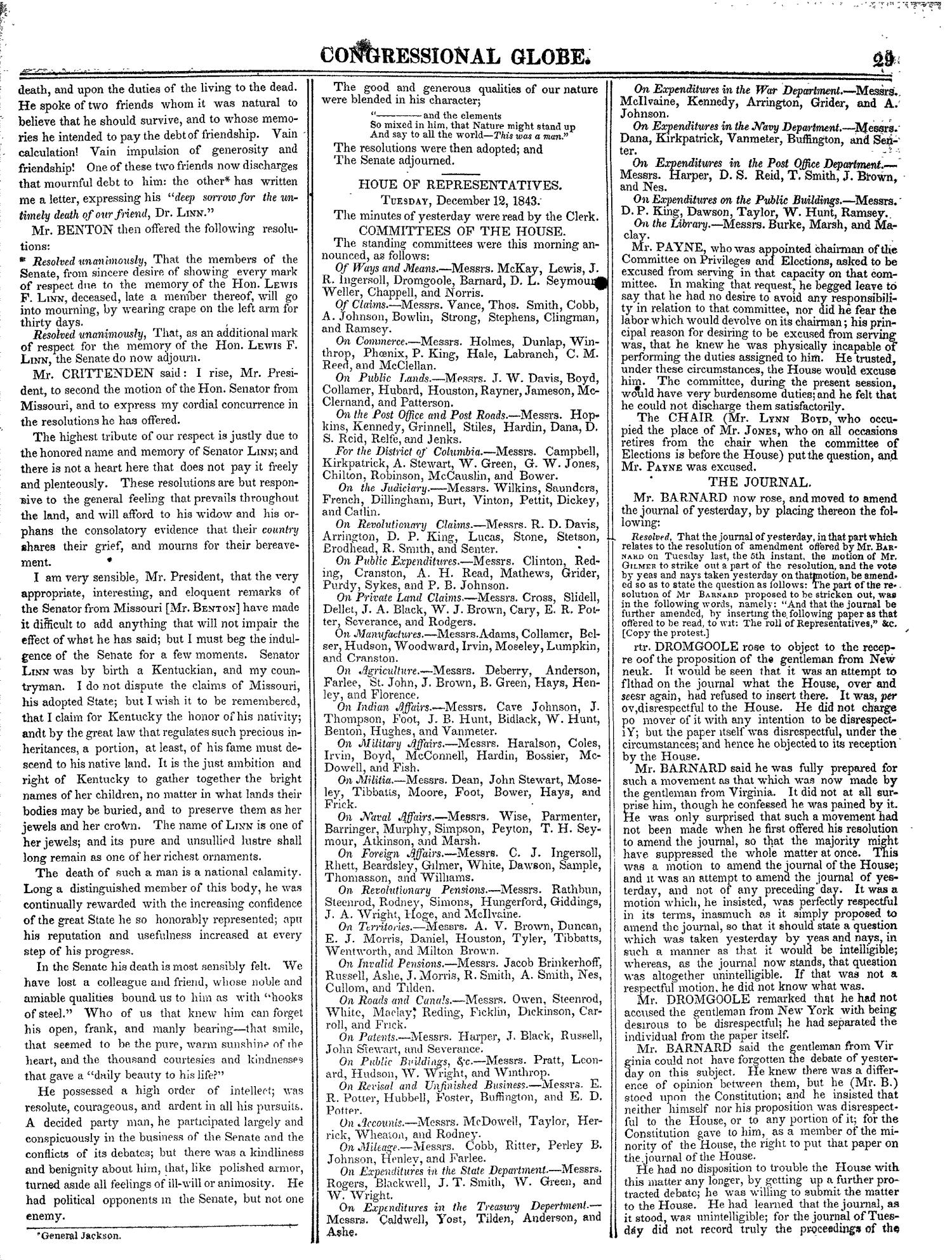 The Congressional Globe, Volume 13, Part 1: Twenty-Eighth Congress, First Session
                                                
                                                    29
                                                