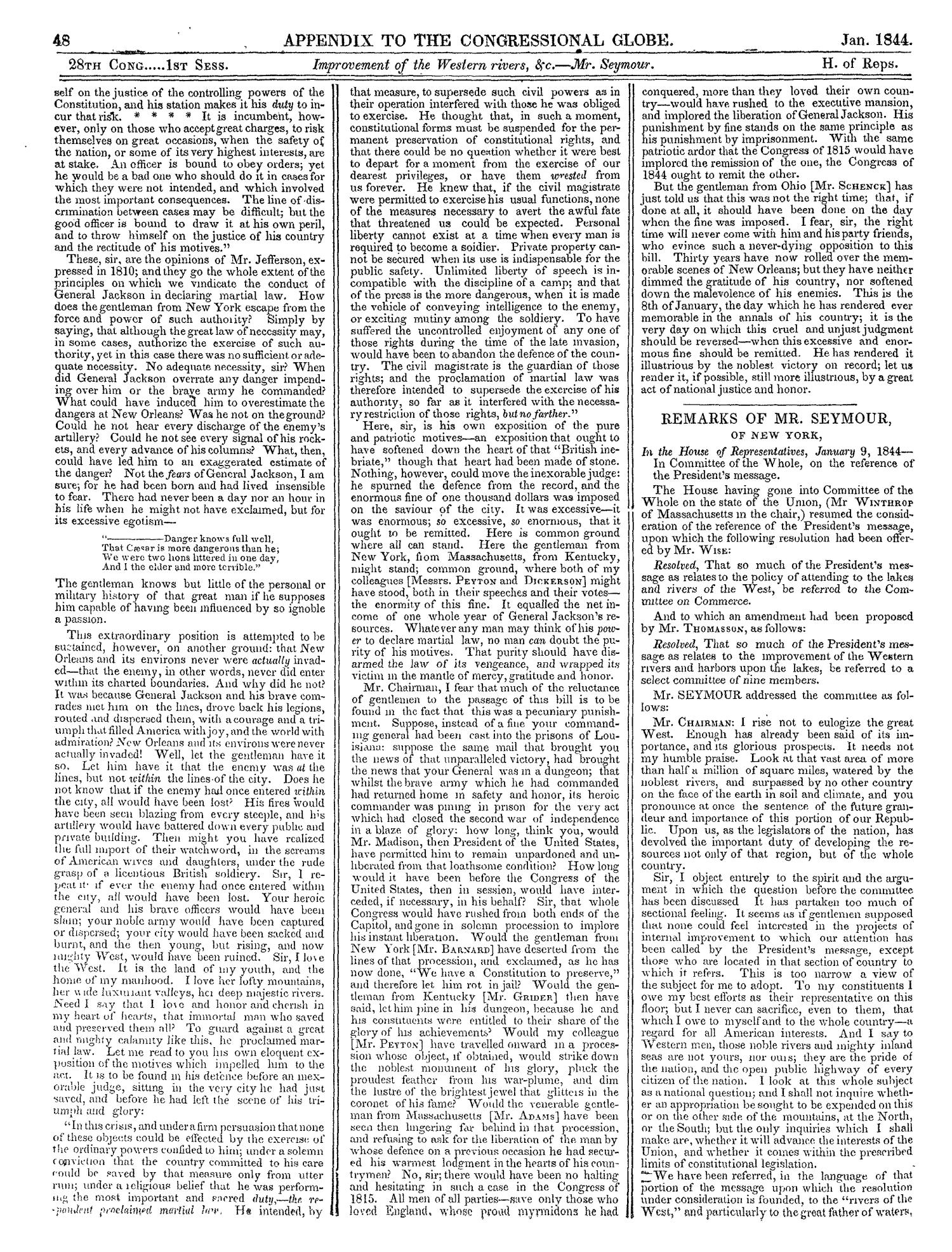 The Congressional Globe, Volume 13, Part 2: Twenty-Eighth Congress, First Session
                                                
                                                    48
                                                