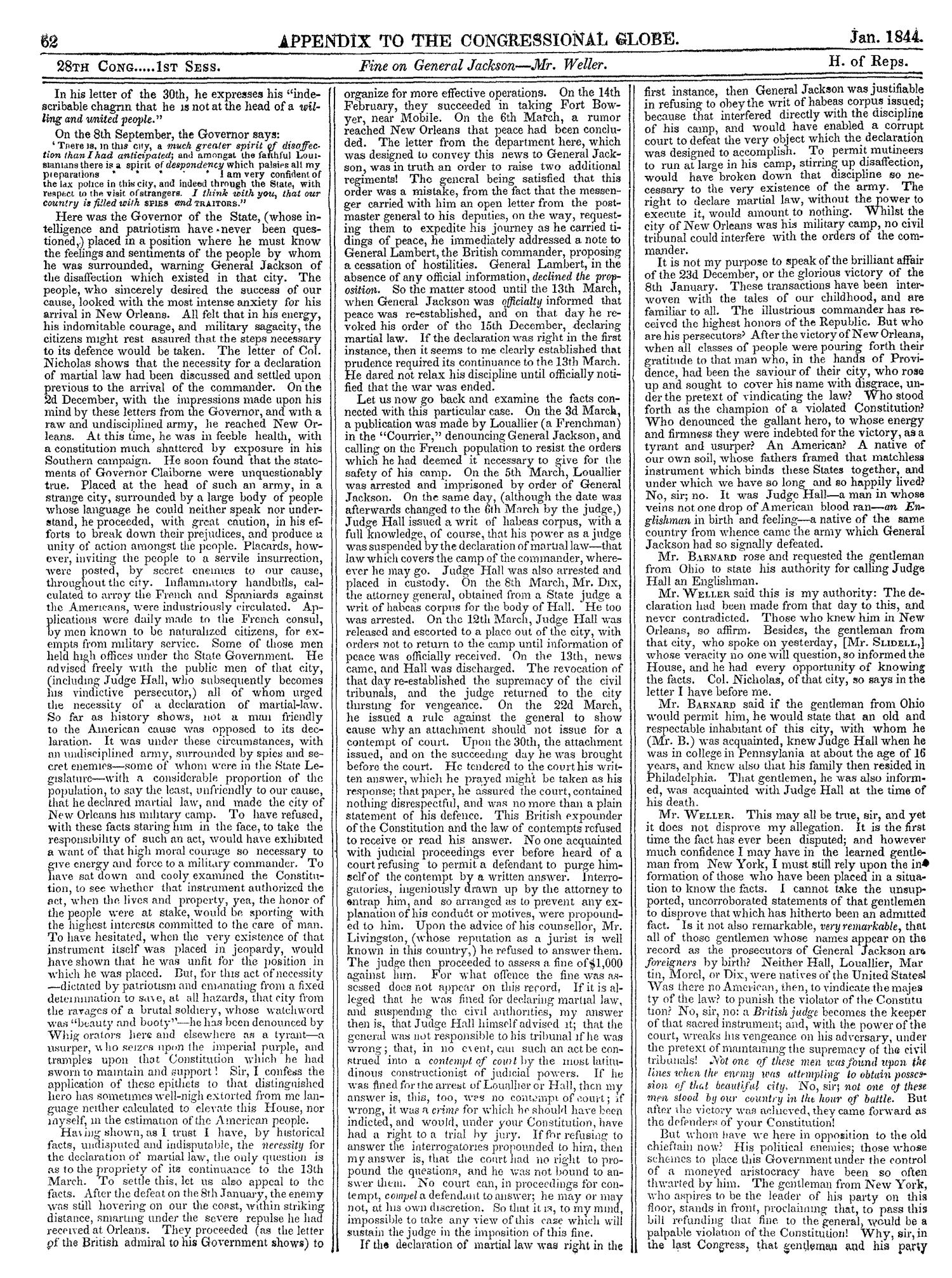 The Congressional Globe, Volume 13, Part 2: Twenty-Eighth Congress, First Session
                                                
                                                    62
                                                
