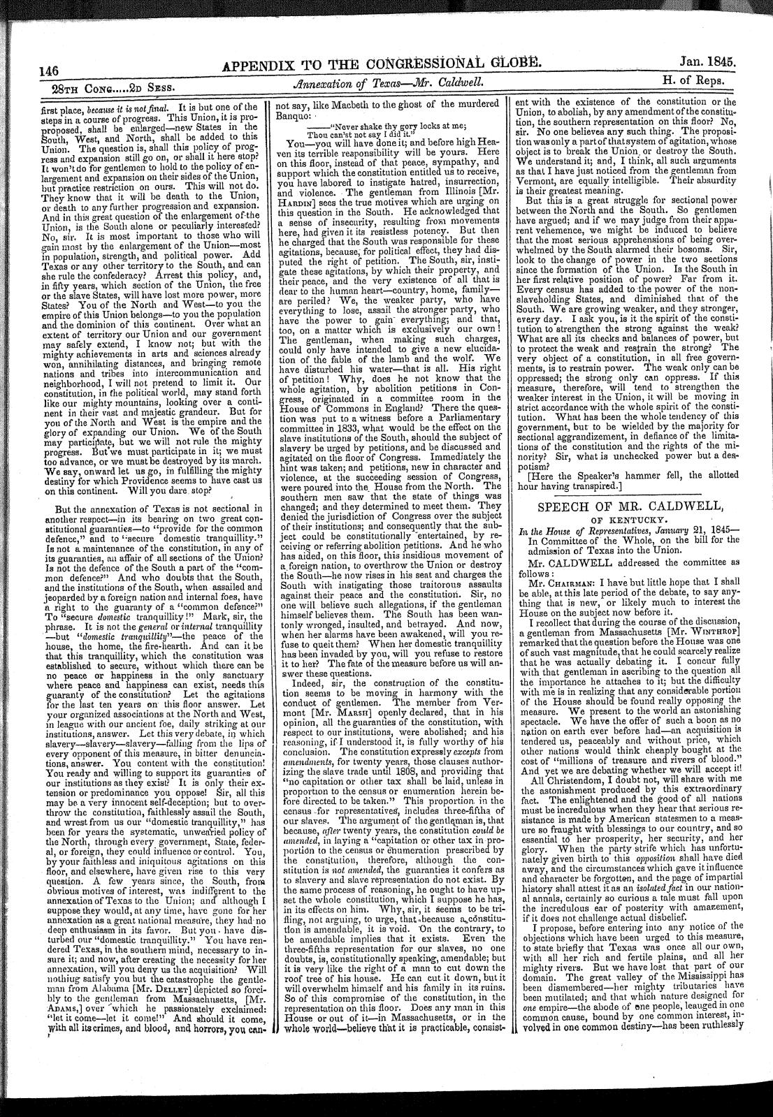Congressional Globe (Permanent Edition) Volume 85: 28th Congress, 2nd session, Appendix
                                                
                                                    [Sequence #]: 97 of 288
                                                