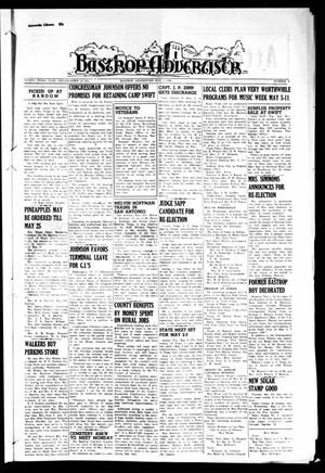 Primary view of object titled 'Bastrop Advertiser (Bastrop, Tex.), Vol. 93, No. 7, Ed. 1 Thursday, May 2, 1946'.