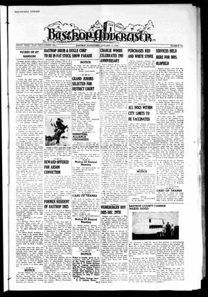 Primary view of object titled 'Bastrop Advertiser (Bastrop, Tex.), Vol. 93, No. 43, Ed. 1 Thursday, January 9, 1947'.