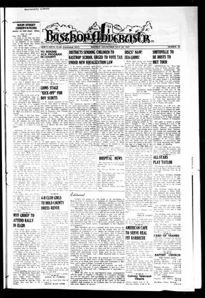 Primary view of object titled 'Bastrop Advertiser (Bastrop, Tex.), Vol. 95, No. 20, Ed. 1 Thursday, July 24, 1947'.