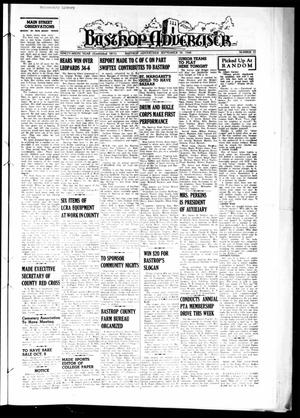 Primary view of object titled 'Bastrop Advertiser (Bastrop, Tex.), Vol. 96, No. 31, Ed. 1 Thursday, September 30, 1948'.