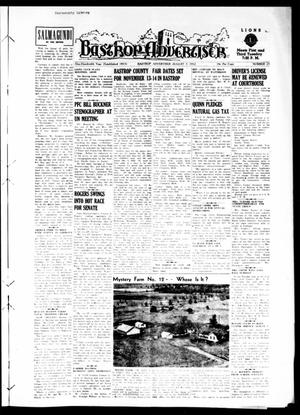 Primary view of object titled 'Bastrop Advertiser (Bastrop, Tex.), Vol. 100, No. 23, Ed. 1 Thursday, August 7, 1952'.