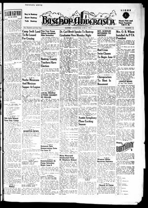Primary view of object titled 'Bastrop Advertiser (Bastrop, Tex.), Vol. 101, No. 14, Ed. 1 Thursday, June 4, 1953'.