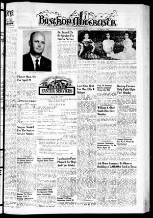 Primary view of Bastrop Advertiser (Bastrop, Tex.), Vol. 105, No. 7, Ed. 1 Thursday, April 18, 1957
