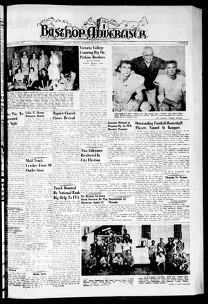 Primary view of object titled 'Bastrop Advertiser (Bastrop, Tex.), Vol. 107, No. 6, Ed. 1 Thursday, April 9, 1959'.