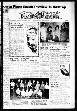 Primary view of object titled 'Bastrop Advertiser (Bastrop, Tex.), Vol. 109, No. 35, Ed. 1 Thursday, October 26, 1961'.