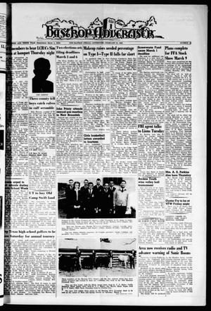 Primary view of object titled 'Bastrop Advertiser (Bastrop, Tex.), Vol. 110, No. 52, Ed. 1 Thursday, February 21, 1963'.