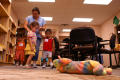Photograph: [Lorena Vasquez Walks With Three Children]