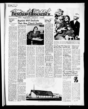 Primary view of object titled 'Bastrop Advertiser and Bastrop County News (Bastrop, Tex.), Vol. [118], No. 35, Ed. 1 Thursday, October 28, 1971'.