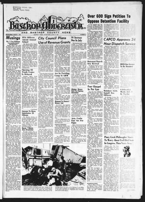 Primary view of object titled 'Bastrop Advertiser and Bastrop County News (Bastrop, Tex.), Vol. [121], No. 17, Ed. 1 Thursday, June 27, 1974'.