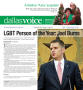 Thumbnail image of item number 1 in: 'Dallas Voice (Dallas, Tex.), Vol. 27, No. 32, Ed. 1 Friday, December 24, 2010'.