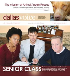 Primary view of object titled 'Dallas Voice (Dallas, Tex.), Vol. 28, No. 31, Ed. 1 Friday, December 16, 2011'.