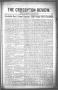 Thumbnail image of item number 1 in: 'The Crosbyton Review. (Crosbyton, Tex.), Vol. 1, No. 22, Ed. 1 Thursday, June 10, 1909'.