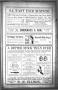 Thumbnail image of item number 3 in: 'The Crosbyton Review. (Crosbyton, Tex.), Vol. 1, No. 41, Ed. 1 Thursday, October 21, 1909'.
