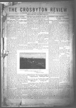 Primary view of object titled 'The Crosbyton Review. (Crosbyton, Tex.), Vol. 3, No. 13, Ed. 1 Thursday, March 30, 1911'.