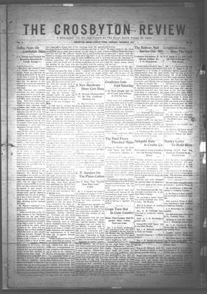 Primary view of object titled 'The Crosbyton Review. (Crosbyton, Tex.), Vol. 3, No. 39, Ed. 1 Thursday, October 5, 1911'.