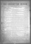 Thumbnail image of item number 1 in: 'The Crosbyton Review. (Crosbyton, Tex.), Vol. 4, No. 2, Ed. 1 Thursday, January 18, 1912'.