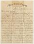 Primary view of [Letter from Paul Osterhout to John Patterson and Junia Roberts Osterhout, November 29, 1881]