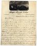 Thumbnail image of item number 1 in: '[Letter from Gertrude Osterhout to John Patterson Osterhout, April 14, 1881]'.