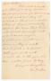 Letter: [Letter from Gertrude Osterhout to John Patterson Osterhout]