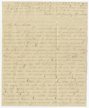 Primary view of object titled '[Letter from J. Bouldin to Bettie Wade]'.