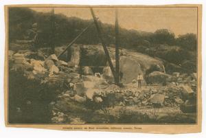 Primary view of object titled '[Granite Quarry on Bear Mountain]'.