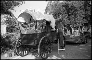 Primary view of object titled '[Photograph of a Float for a Parade in Fredericksburg]'.