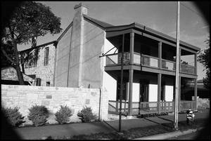 Primary view of object titled '[Photograph of Koock's Guest House]'.