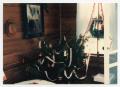 Thumbnail image of item number 1 in: '[Photograph of the Weber Sunday House Decorated for Christmas]'.