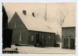 Primary view of object titled '[A House in the Snow]'.