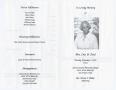 Thumbnail image of item number 3 in: '[Funeral Program for Ora B. Ford, December 7, 1993]'.
