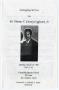 Primary view of [Funeral Program for Thomas T. Eggleston, Sr., March 15, 1999]