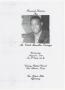 Primary view of [Funeral Program for Odell Marcellus Everage, August 4, 1982]